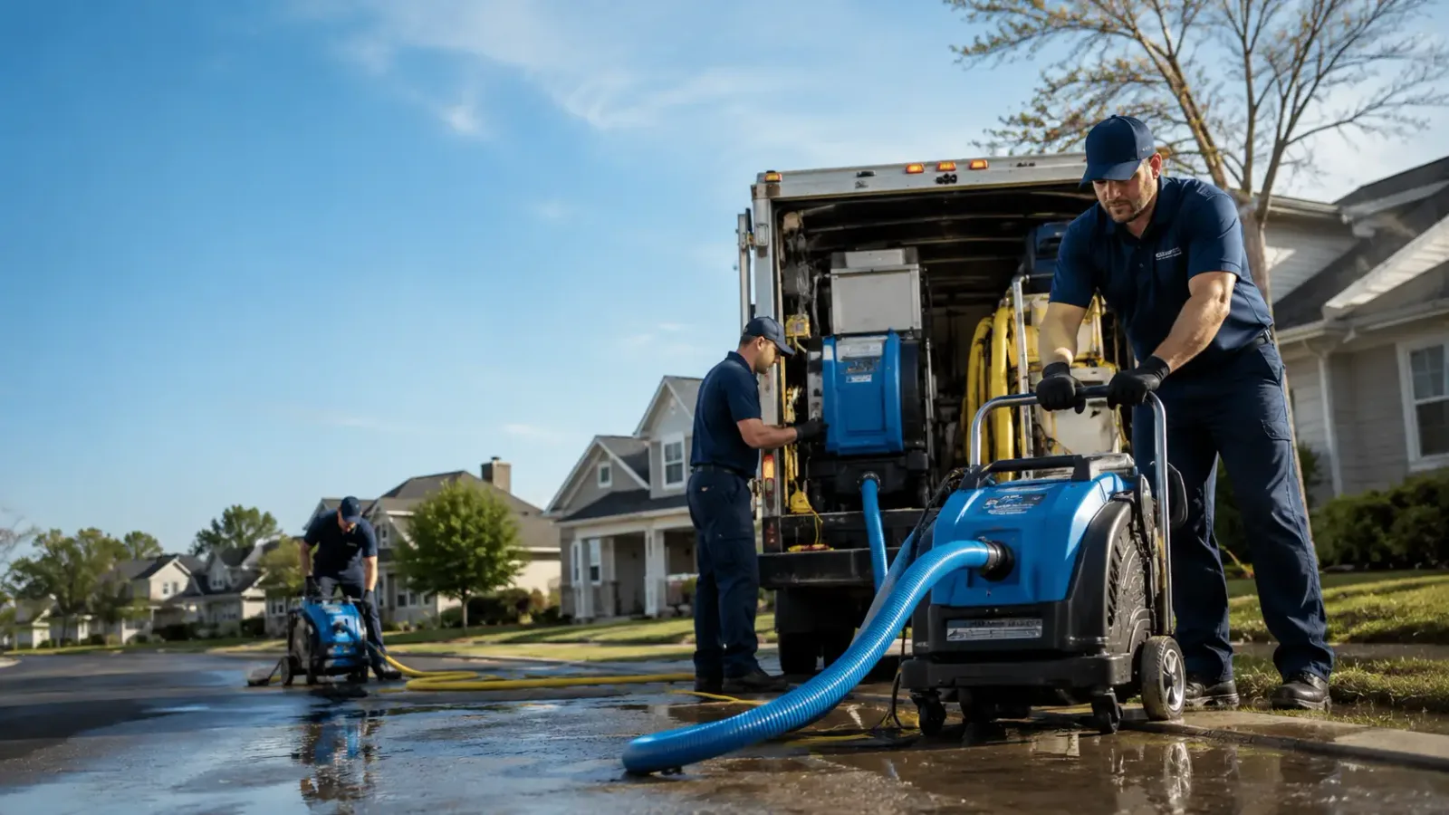 Flood Damage Cleanup in Cache, OK